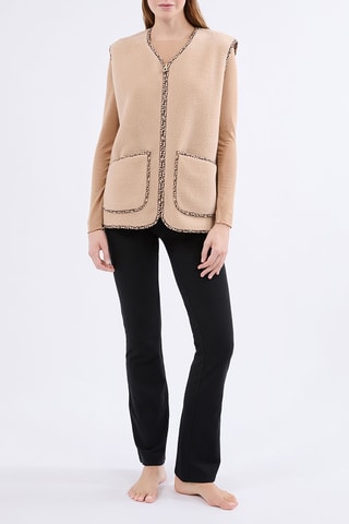 Mouwloos Vest Marilou - Beige