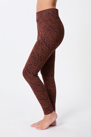 Legging Hoge Taille - Bruin
