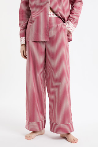 Pantalon de pyjama Mocktail - Rose et blanc