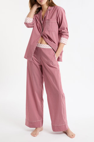 Pantalon de pyjama Mocktail - Rose et blanc