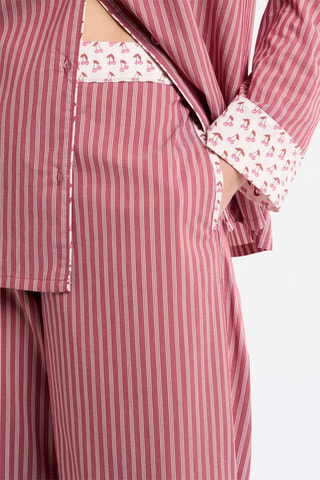 Pantalon de pyjama Mocktail - Rose et blanc