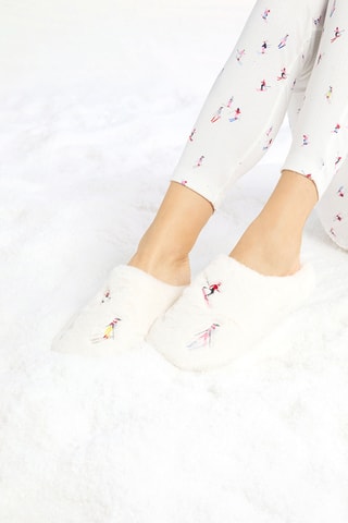 Pantoufles Wik - Blanc