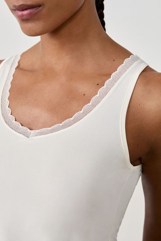 Top Warm Me Up Lace - Ecru