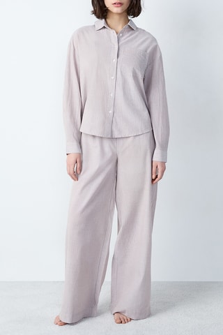 Pyjamablouse Layn - Beige