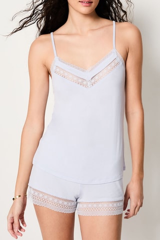 Caraco de pyjama Albane - Bleu clair