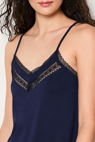 Pyjamahemd Albane - Marineblauw