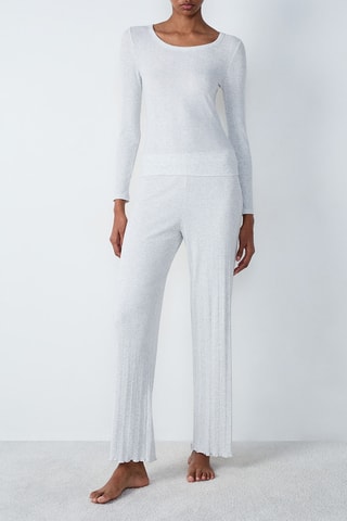 Pyjamashirt Colyn - Gemêleerd Lichtgrijs