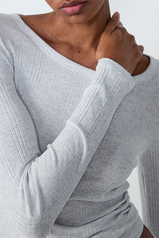 Pyjamashirt Colyn - Gemêleerd Lichtgrijs