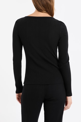 Pyjamashirt Colyn - Zwart