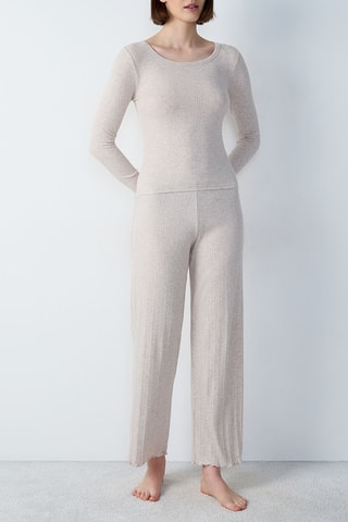 Pyjamashirt Colyn - Gemêleerd Beige