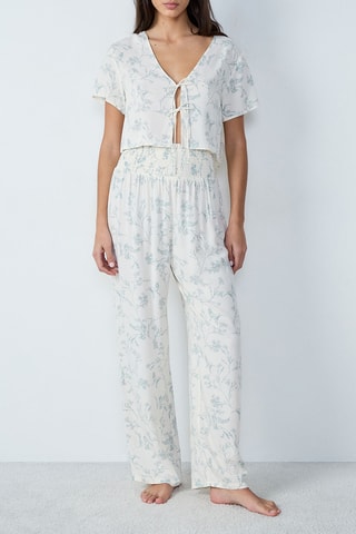 Pyjamablouse Reese - Groen