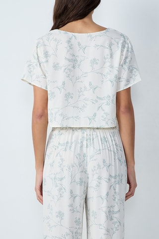 Pyjamablouse Reese - Groen