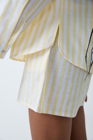 Chemisier de pyjama Edene - Jaune