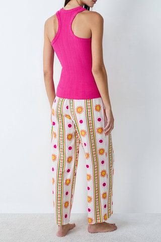 Pyjamahemd Foz - Fuchsia