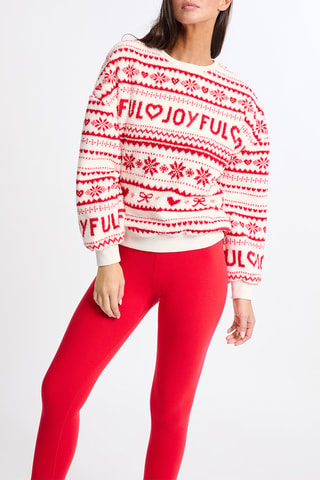 Pyjamasweater Maysa - Rood