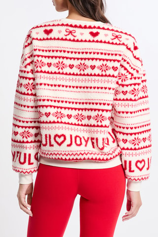 Pyjamasweater Maysa - Rood