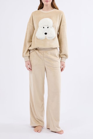 Pyjamasweater Hugo - Beige
