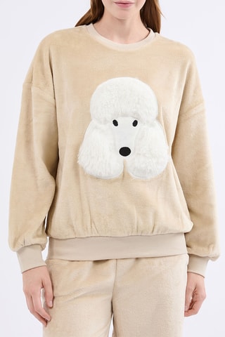 Pyjamasweater Hugo - Beige