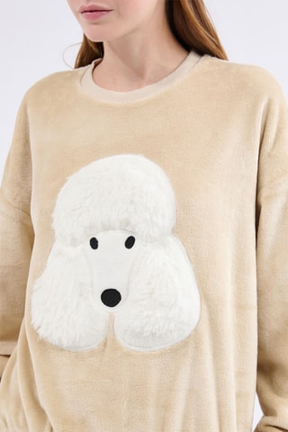 Pyjamasweater Hugo - Beige