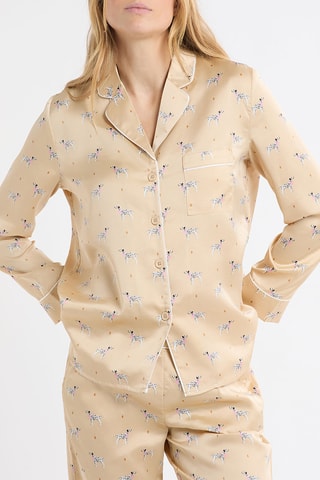 Chemisier de pyjama Henrita - Rose
