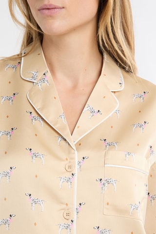 Chemisier de pyjama Henrita - Rose