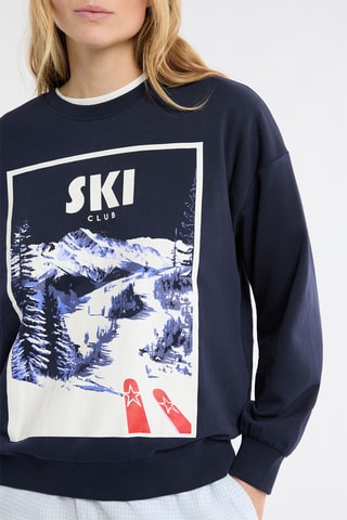 Pyjamasweater Wally - Marineblauw