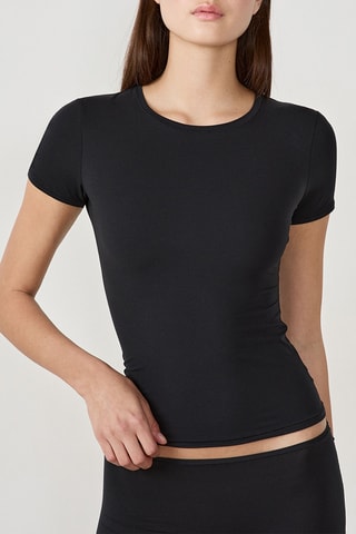 T-shirt Pure Soft - Zwart