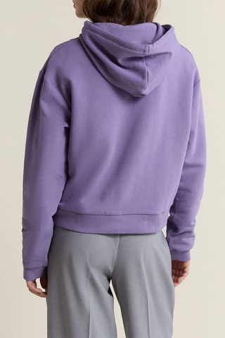 Sweater met capuchon - Paars