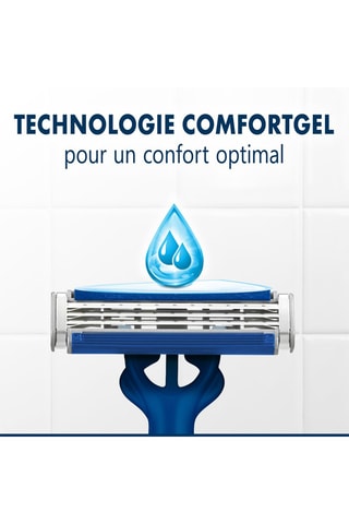 10 rasoirs jetables Gilette Blue 4
