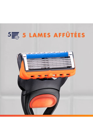 Rasoir rechargeable Gillette Fusion 5 - 2 kits
