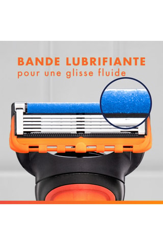 Rasoir rechargeable Gillette Fusion 5 - 2 kits