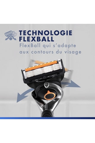 Rasoir rechargeable Gillette Proglide - 2 kits