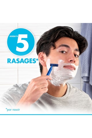 12 rasoirs jetables Gillette blue II plus - 4 kits