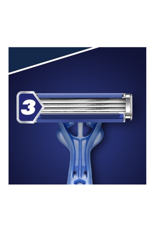 8 rasoirs jetables Gillette blue III smooth - 5 kits