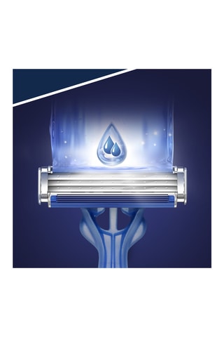 8 rasoirs jetables Gillette blue III smooth - 5 kits