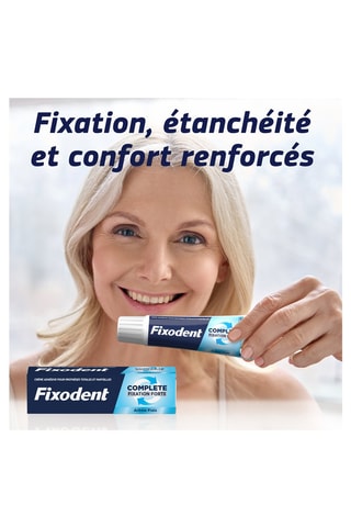 Crème fixative Fixodent Fixation forte - Arôme frais - 70 g