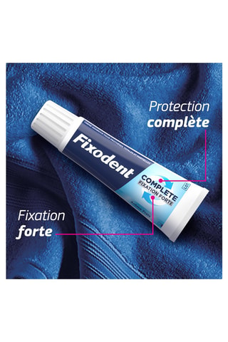 Crème fixative Fixodent Fixation forte - Arôme frais - 70 g