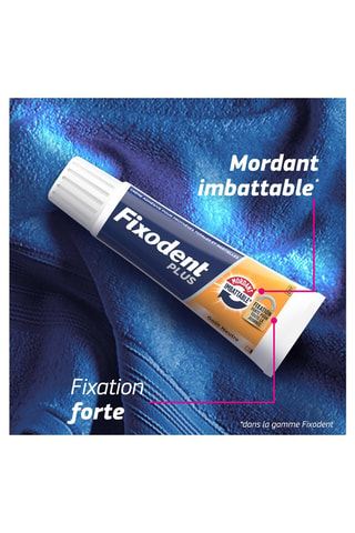 Crème fixative Fixodent Plus Maintien Imbattable - Goût Neutre - 57 g