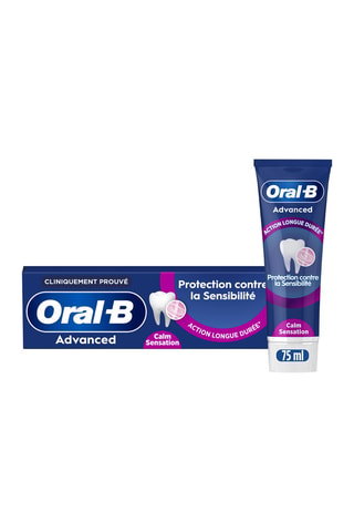Dentifrice Oral-B Advanced Protection Sensibilité - Sensation apaisante - 75 ml