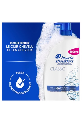 Shampoing Antipelliculaire Classic - Head & Shoulders - 1 l