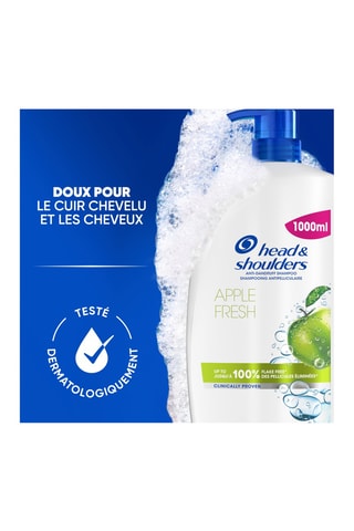 Shampoing antipelliculaire apple fresh Head & Shoulders - 1000 ml