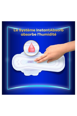 18 serviettes hygiéniques Always ultra - Secure night - Taille 4