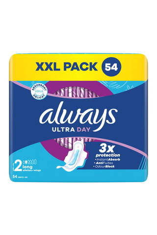54 serviettes hygiéniques Ultra Long plus XXL - Taille 2 - MASQUE MANQUE INFO