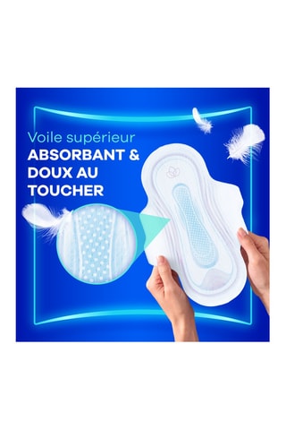 54 serviettes hygiéniques Ultra Long plus XXL - Taille 2 - MASQUE MANQUE INFO