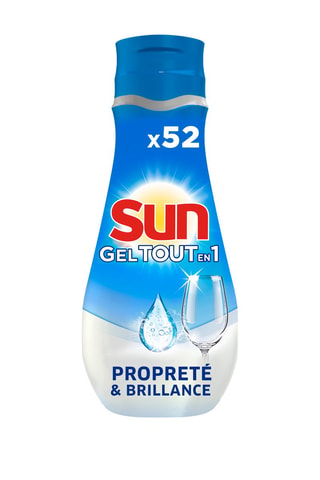 Gel lave-vaisselle Sun Tout-en-1 - 52 lavages