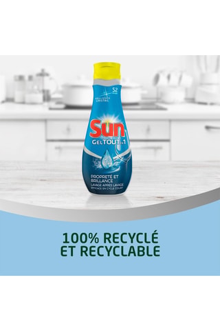 Gel lave-vaisselle Sun Tout-en-1 - 52 lavages