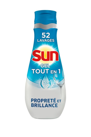 Gel lave-vaisselle Sun Tout-en-1 - 52 lavages