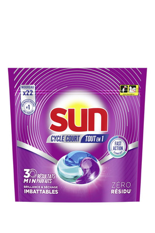 Tablette pour lave-vaisselle regular Sun - 22 tablettes