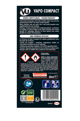 Spray nettoyant optique Vu - 20 ml