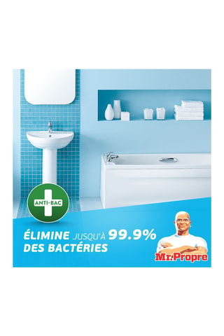 Spray nettoyant salle de bain Mr. Propre fleurs blanches - 800 ml